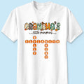 Grandma's Little Pumpkins Fall Season Personalized Shirt